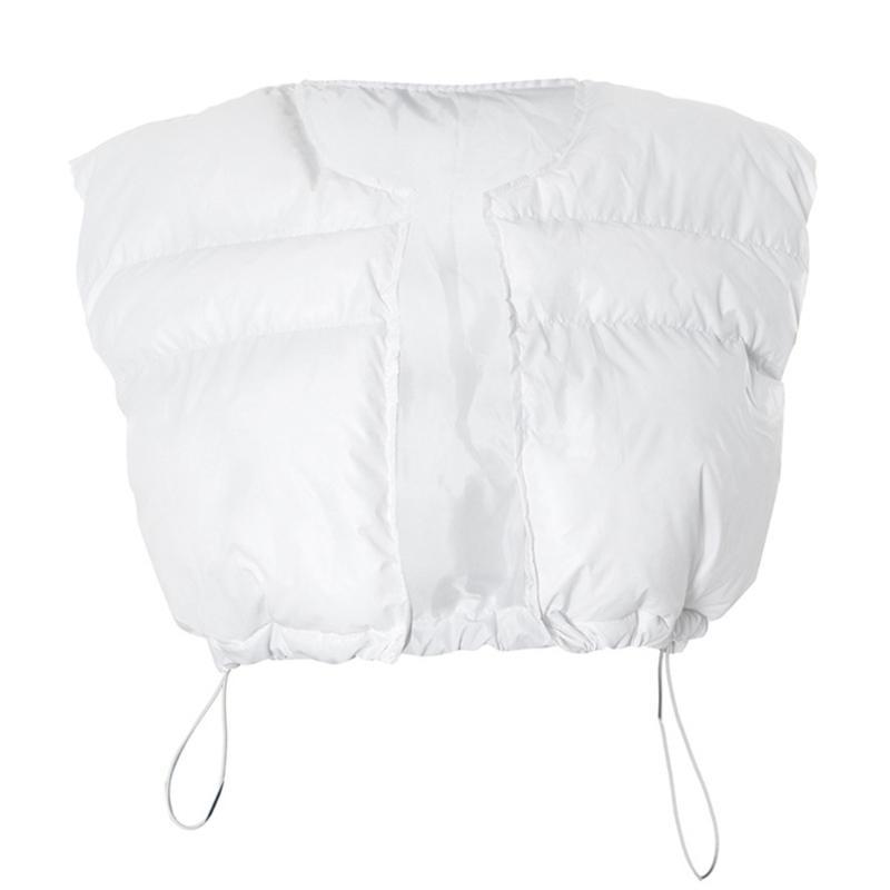 Puffer Vest Padded - 652F Gilet bouffant court sans manches