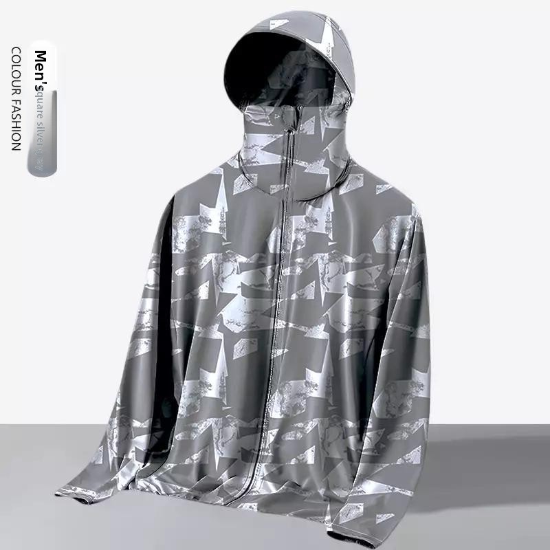 Reflective Jacket Running - Veste d'été unisexe à capuche ample
