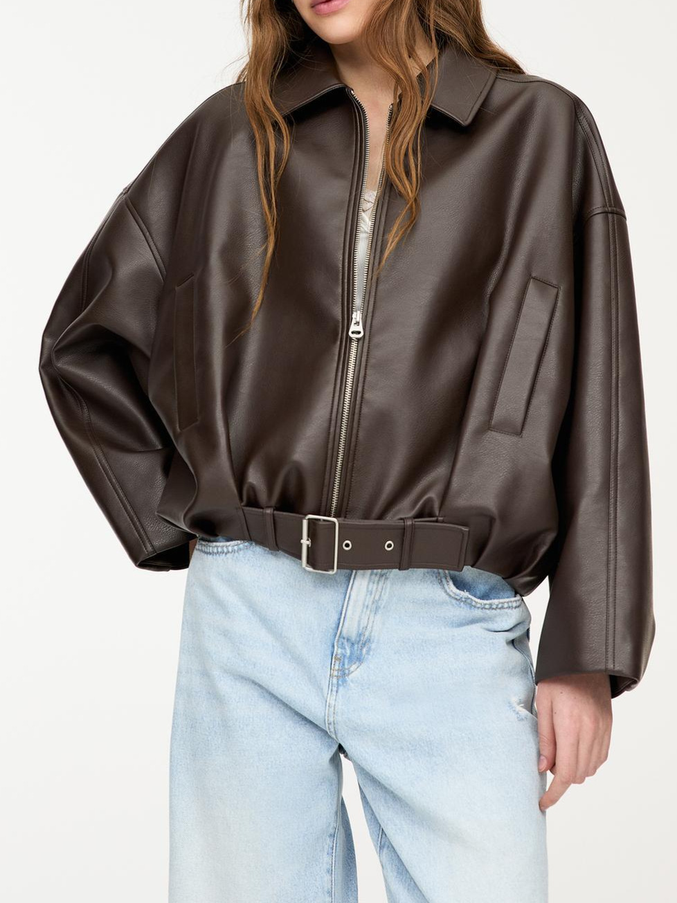 Street Fashion Co - Veste en cuir GG Fashion pour