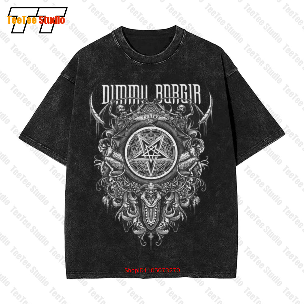 Street Fashion Usa - Dimmu Borgir Usa T-Shirt surdimensionné Vintage