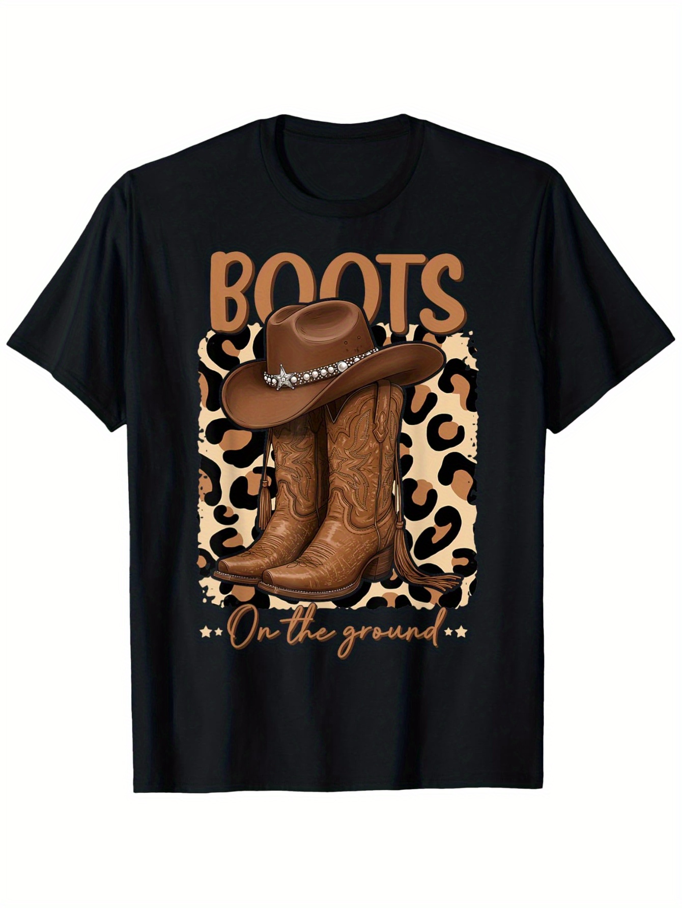 Street Fashion Co - T-shirt pour femme Boots On The