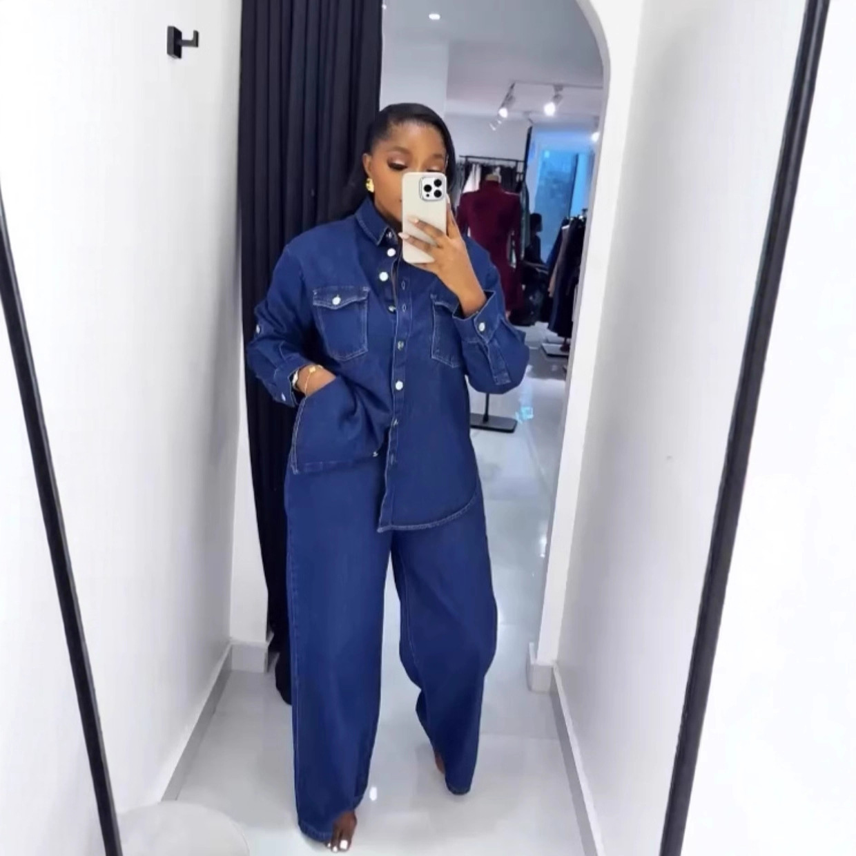 Ensembles 2 Pièces en Jean pou - Street Fashion Jeans Women avis et prix