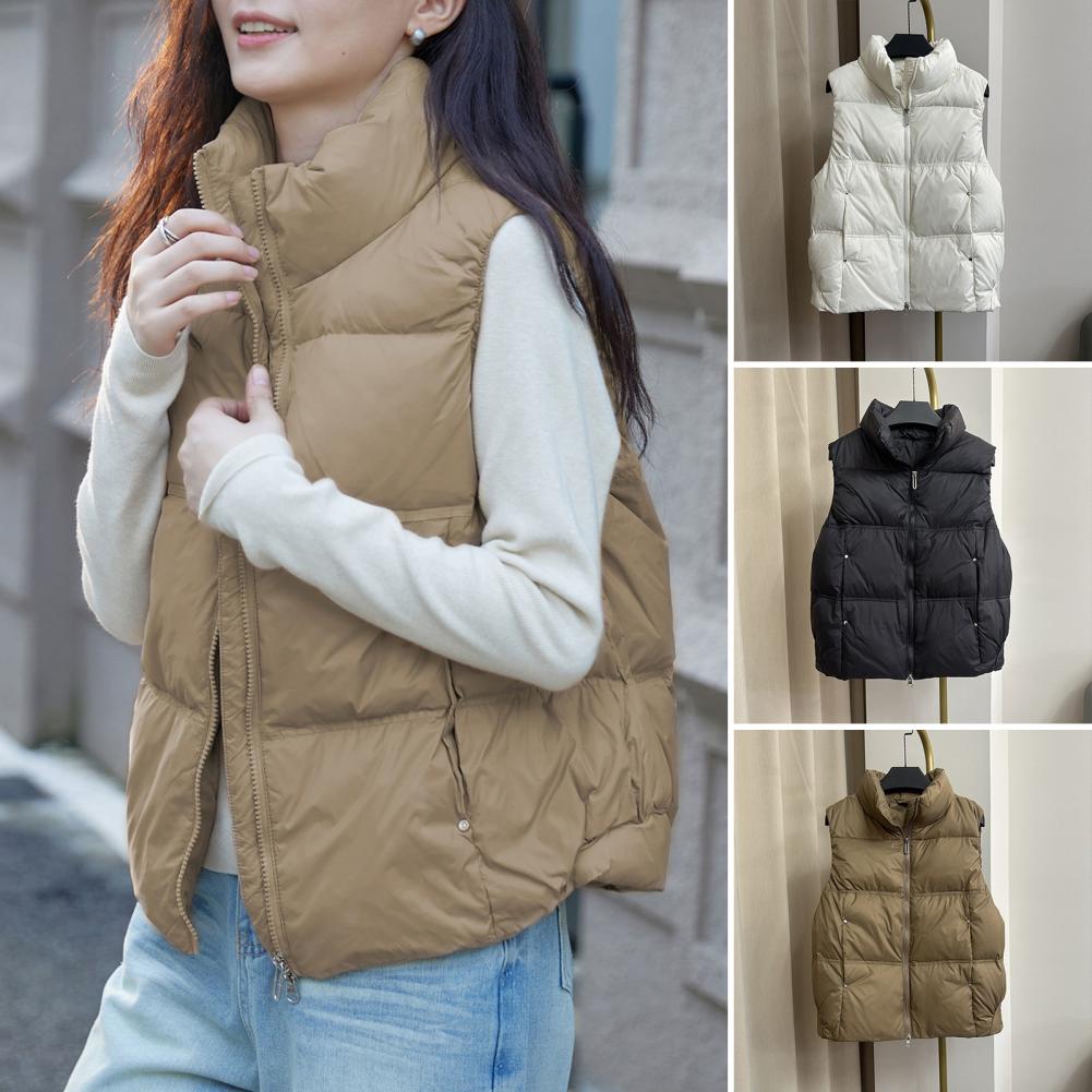 Vestes d'hiver mode gilets rem - Puffer Vest Padded avis et prix