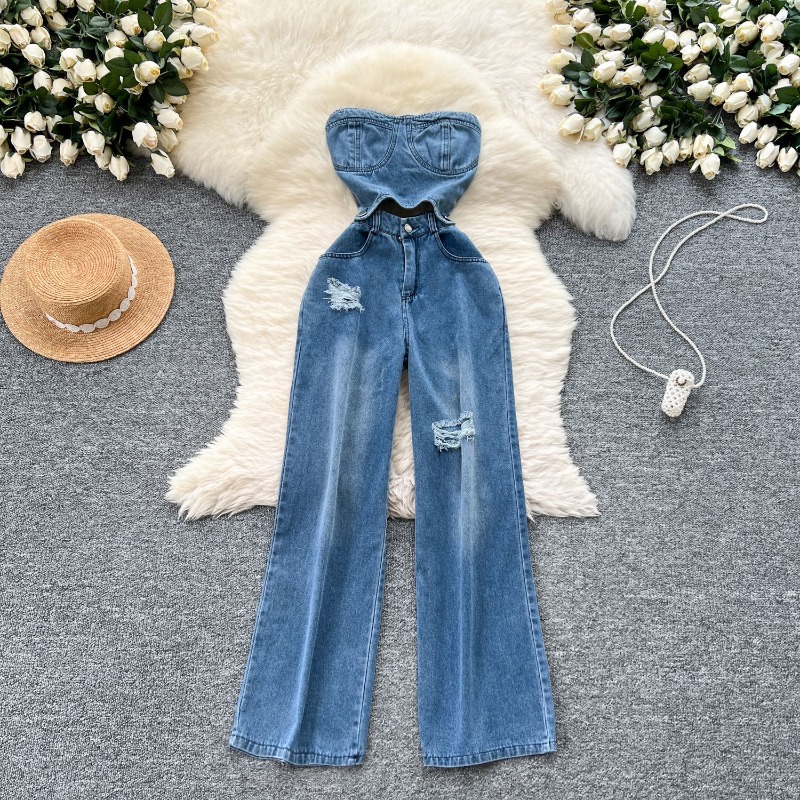 Combinaisons en jean pour femm - Street Fashion Jeans Women avis et prix