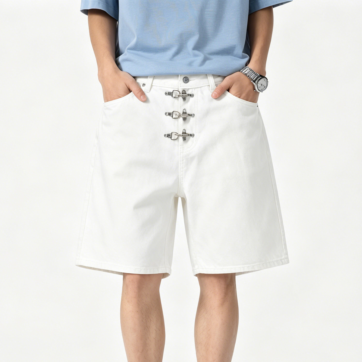 Short en jean ample pour homme - Street Fashion Baggy avis et prix