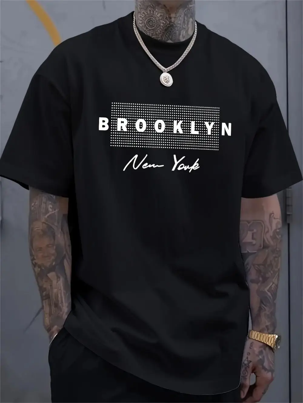 T-shirt pour homme avec imprim - Street Fashion In New York avis et prix