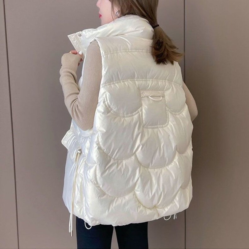 Nouveau Gilet en Coton Rembour - Puffer Vest Padded avis et prix