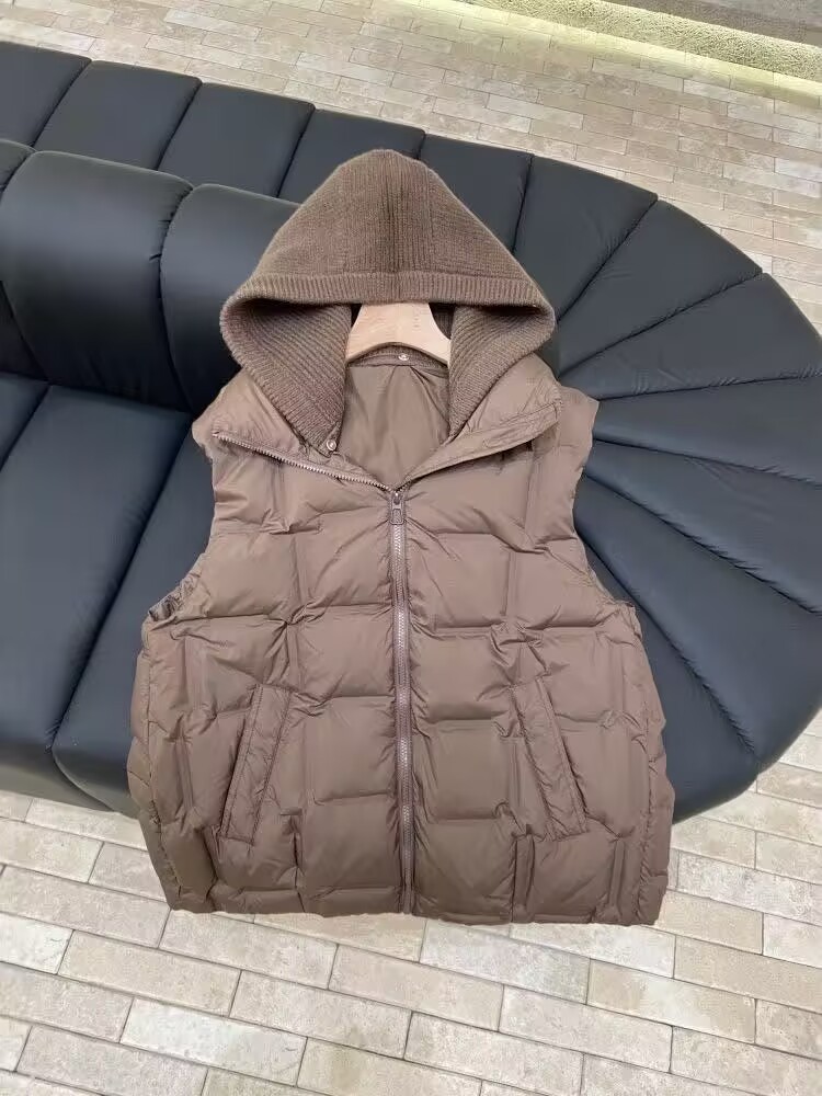 Veste décontractée en tricot c - Puffer Vest Padded avis et prix
