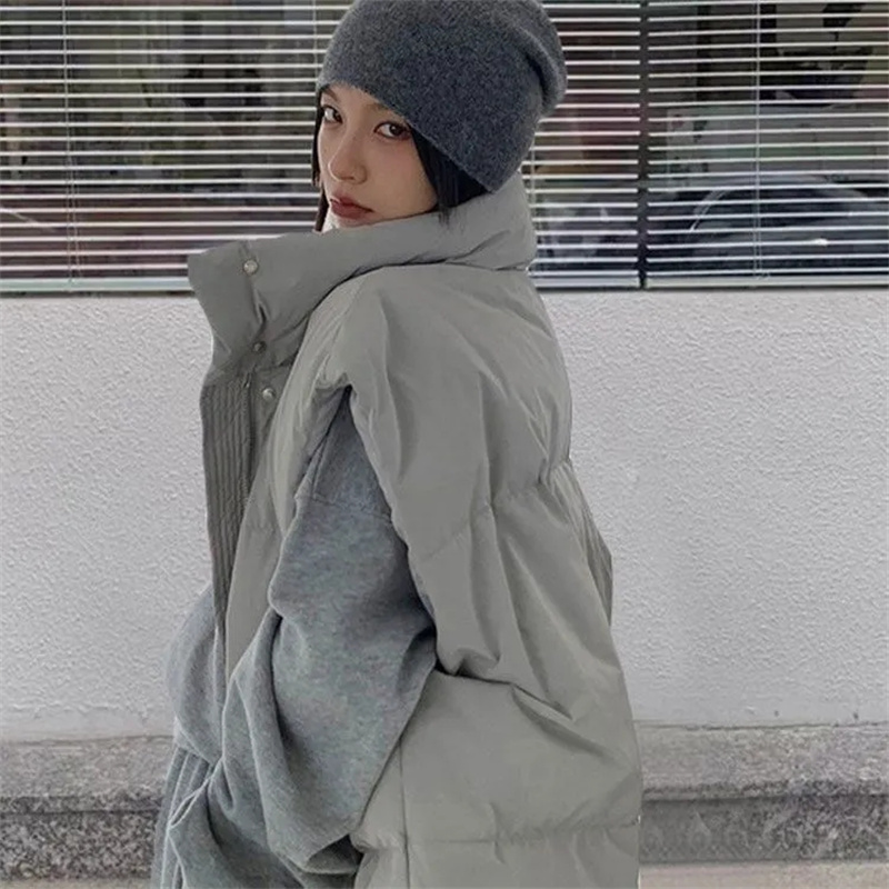 Vestes d'hiver coréennes pour  - Puffer Vest Padded avis et prix