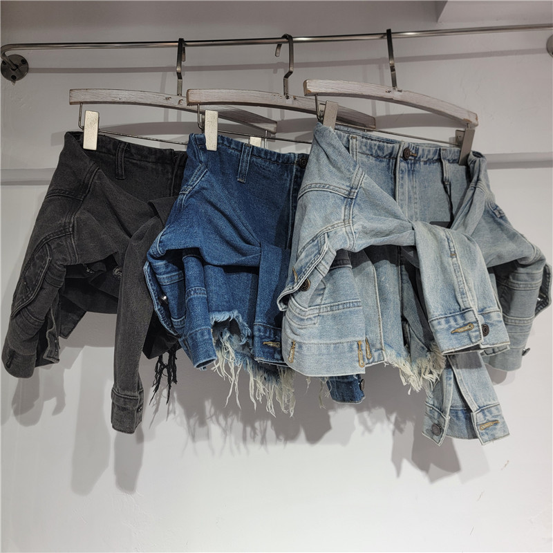 Shorts en jean pour femme, cou - Street Fashion Jeans Women avis et prix