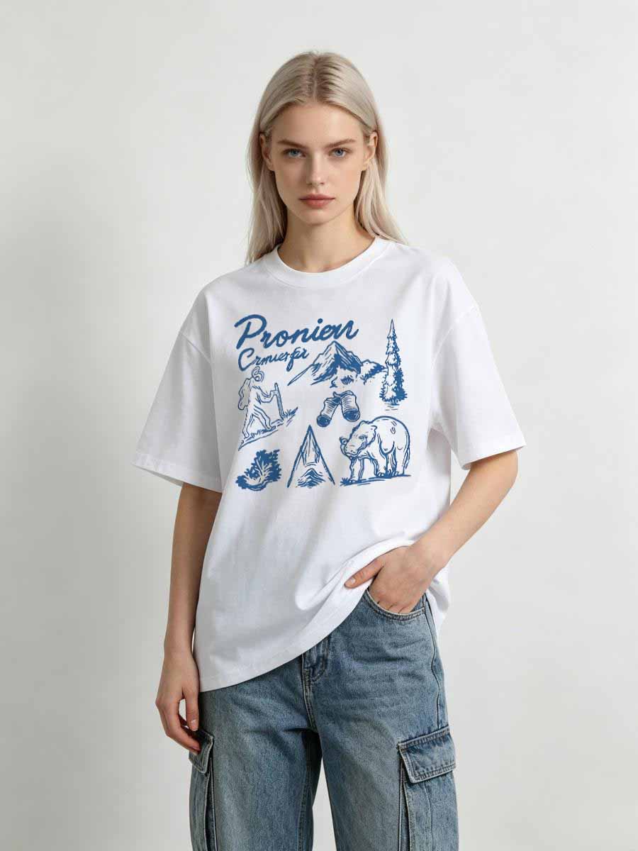 T-shirts pour femmes en coton  - Street Fashion Usa avis et prix
