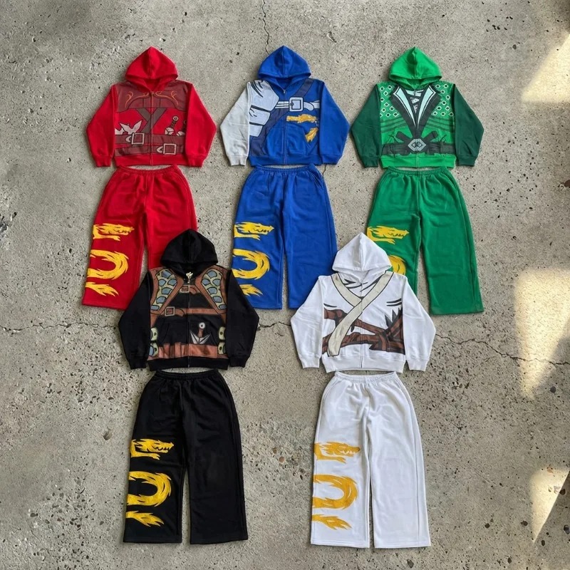 Ensemble sweat à capuche et pa - Street Fashion Baggy avis et prix