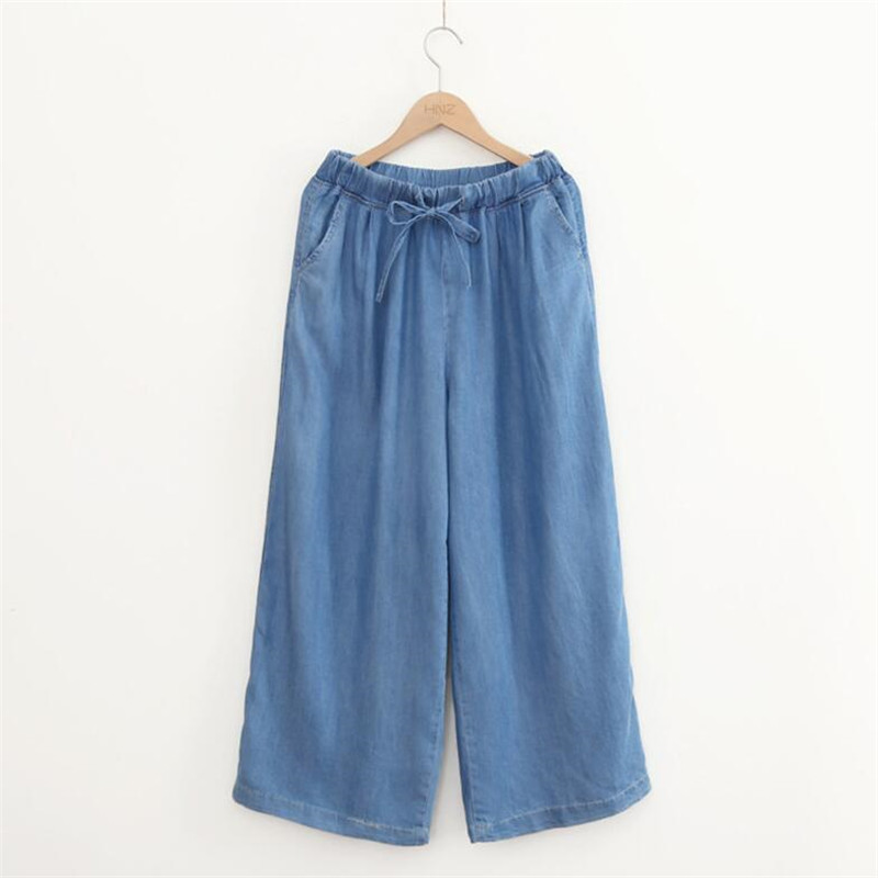 Jean Denim Taille Haute à Jamb - Street Fashion Jeans Women avis et prix