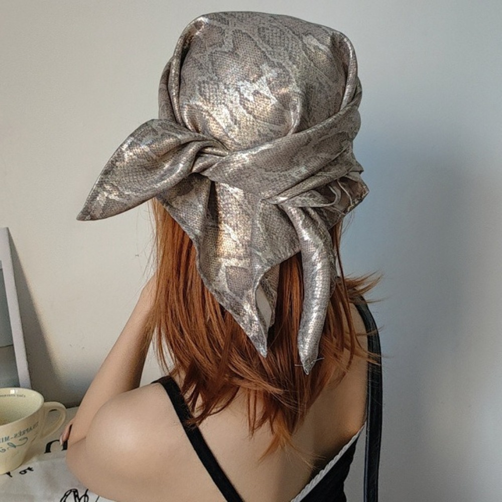 Couvre-chef Y2K imprimé serpen - Street Fashion Baggy avis et prix