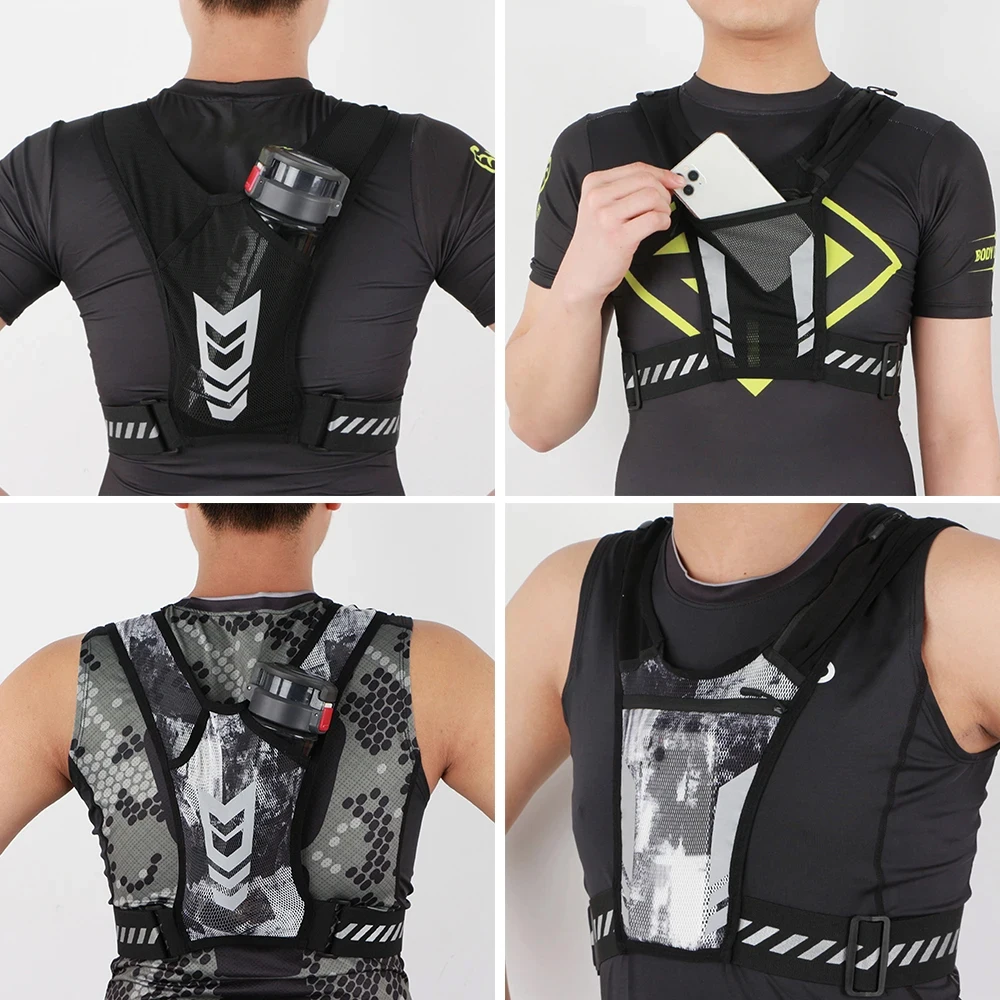 OSSOHH 1 gilet de course, gile - Reflective Jacket Running avis et prix