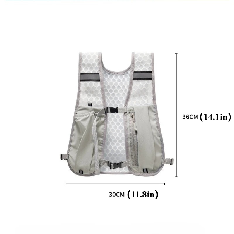 Gilet de rangement pour vélo,  - Reflective Jacket Running avis et prix