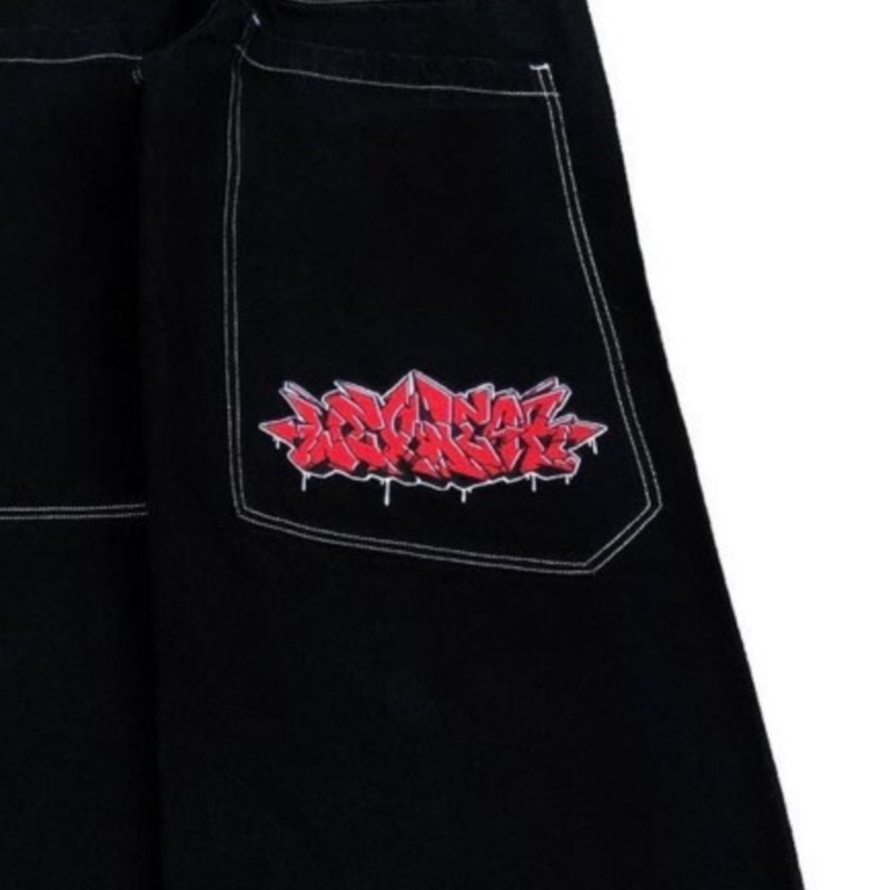 Jeans amples de style hip-hop  - Street Fashion Jeans Women avis et prix